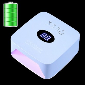 LED лапма УФ для маникюра и педикюра с аккумулятором CORDLESS S50, 54w
Никаких п. . фото 5