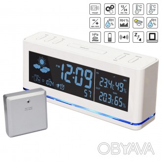 Метеостанція цифрова Technoline WS6850 White (WS6850). . фото 1 Метеостанція Technoline WS6850 White, що відноситься до преміальної лінійки виро. . фото 1