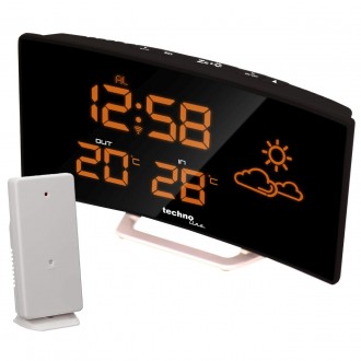 Метеостанція цифрова Technoline WS6832 Black (WS6832). . фото 3 Метеостанція Technoline WS6832 Black у вигляді мініатюрного LCD телевізора може . . фото 3