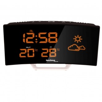 Метеостанція цифрова Technoline WS6832 Black (WS6832). . фото 5 Метеостанція Technoline WS6832 Black у вигляді мініатюрного LCD телевізора може . . фото 5