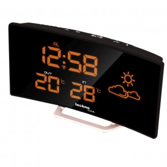 Метеостанція цифрова Technoline WS6832 Black (WS6832). . фото 6 Метеостанція Technoline WS6832 Black у вигляді мініатюрного LCD телевізора може . . фото 6