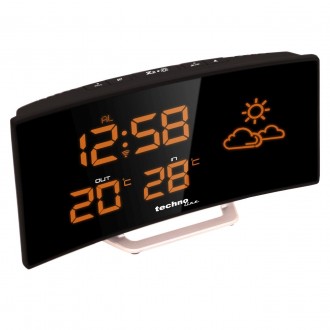 Метеостанція цифрова Technoline WS6832 Black (WS6832). . фото 4 Метеостанція Technoline WS6832 Black у вигляді мініатюрного LCD телевізора може . . фото 4