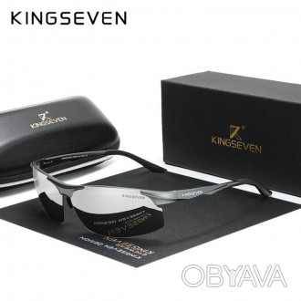 Оригінальні, поляризаційні, сонцезахисні окуляри KINGSEVEN N9126 мають стильний . . фото 1