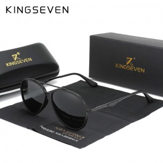 Оригінальні, поляризаційні, сонцезахисні окуляри KINGSEVEN N7936 мають новий сти. . фото 2