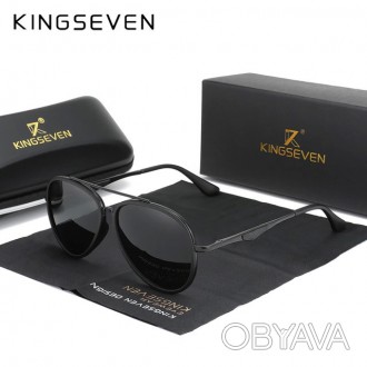 Оригінальні, поляризаційні, сонцезахисні окуляри KINGSEVEN N7936 мають новий сти. . фото 1