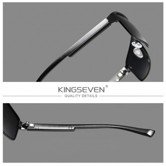 Оригінальні поляризаційні, сонцезахисні окуляри KINGSEVEN N7756 мають ексклюзивн. . фото 5