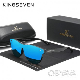 Женские поляризационные солнцезащитные очки KINGSEVEN N756 Blue