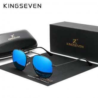 Оригинальные поляризационные, солнцезащитные очки KINGSEVEN N7748 имеют современ. . фото 2
