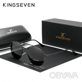 Оригинальные поляризационные, солнцезащитные очки KINGSEVEN N7748 имеют современ. . фото 1