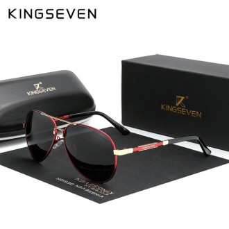 Оригінальні поляризаційні, сонцезахисні окуляри KINGSEVEN N7899 мають сучасний, . . фото 2