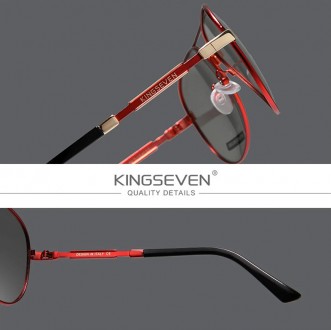 Оригінальні поляризаційні, сонцезахисні окуляри KINGSEVEN N7899 мають сучасний, . . фото 5
