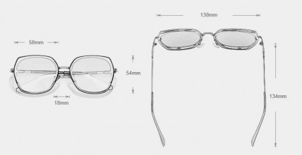 Оригінальні, поляризаційні, сонцезахисні окуляри KINGSEVEN N7822 для жінок мають. . фото 5