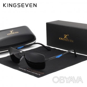 Оригінальні, поляризаційні, сонцезахисні окуляри KINGSEVEN N7906 для чоловіків м. . фото 1