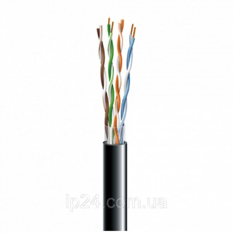 Cat. 5e U/UTP 4х2х0.51 - кабель для цифрового зв'язку. Конструктив: багатожильни. . фото 2