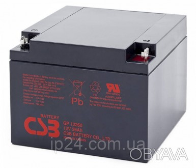 Аккумуляторная батарея CSB GP12260 - используется в устройствах с небольшим потр. . фото 1