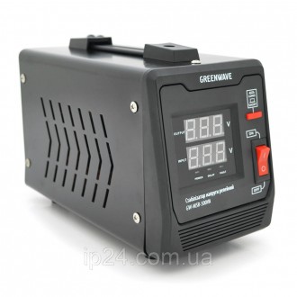 Стабілізатор напруги релейний Green Wave Mauser 500VA (350 Вт), 1xShuko, DC140-260V, AC220±8%, BOX, Q4. Київ. фото 1 Стабілізатор напруги релейний Green Wave Mauser 500VA (350 Вт), 1xShuko, DC140-260V, AC220±8%, BOX, Q4. Київ. фото 1