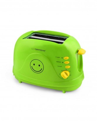 Тостер Esperanza EKT003 Smiley green. Дніпро. фото 1