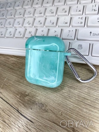 Чехол для наушников Apple AirPods 2 чохол Apple AirPods 2 Мраморный