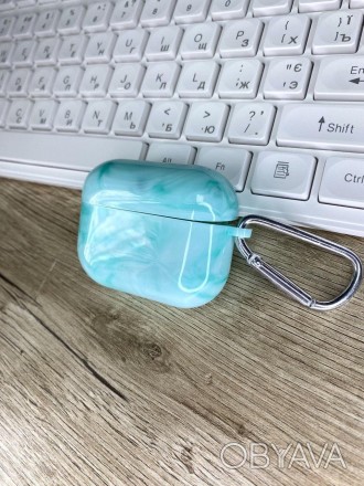 Чехол для наушников Apple AirPods Pro чохол Apple AirPods Pro Мраморный