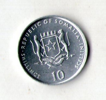 Сомаліленд 10 шилінгів 2002 рік №1364. . фото 3