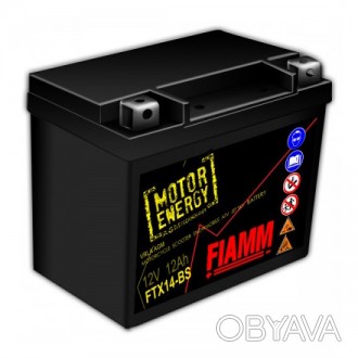 FIAMM 12V/12Ah – это аккумулятор кислотного типа с электролитом. У этих аккумуля. . фото 1