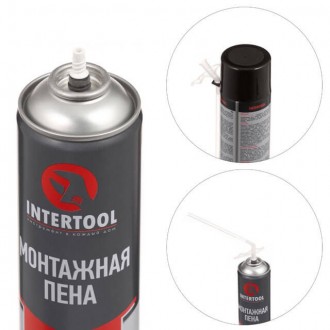  Призначення Монтажна піна INTERTOOL FS-1150 призначена для установки, ізоляції . . фото 3