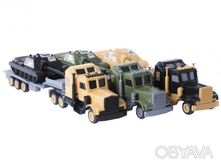 Набір складається з 2-х іграшок у вигляді української військової техніки: автово. . фото 1
