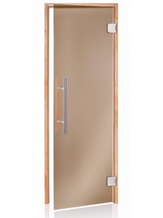 Дверь для сауны Andres PREMIUM 80x200, бронзовая. Киев. фото 1 Дверь для сауны Andres PREMIUM 80x200, бронзовая. Киев. фото 1