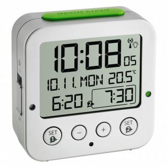 Будильник цифровой TFA 60252854
 
Радио-будильник покажет вам время, дату, день . . фото 3