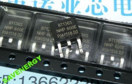  Симистор BT136S-600D. Технические характеристики Тип: Симистор: Uмакс: 600 В: I. . фото 3