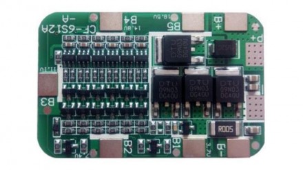  Контроллер защиты заряда разряда BMS 6*Li-Ion 12A. Если используются б/у аккуму. . фото 2