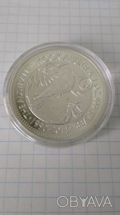 1 долар. Кукабара. Австралія. 2015