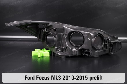 Новый корпус фары Ford Focus Mk3 (2010-2015) III поколение дорестайлинг левый.
В. . фото 3