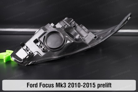 Новый корпус фары Ford Focus Mk3 (2010-2015) III поколение дорестайлинг левый.
В. . фото 9
