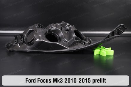 Новый корпус фары Ford Focus Mk3 (2010-2015) III поколение дорестайлинг левый.
В. . фото 5