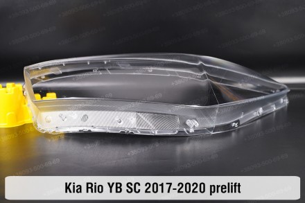 Скло фари Kia Rio YB SC (2017-2020) IV поколение дорестайлинг ліве.
У наявності . . фото 5