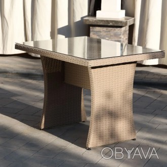 Розкішний ротанговий стіл RELAX із штучного ротангу стане окрасою вашого рестора. . фото 1