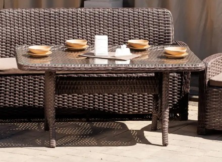 Ротанговий стіл DELTA буде елегантним доповненням ресторану, кафе, веранди чи лі. . фото 8