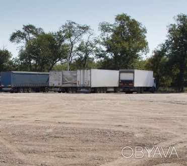 Аренда авто стоянки грузового транспорта в Одессе, площадка 7,5 га район Клеверн. Малиновский. фото 1