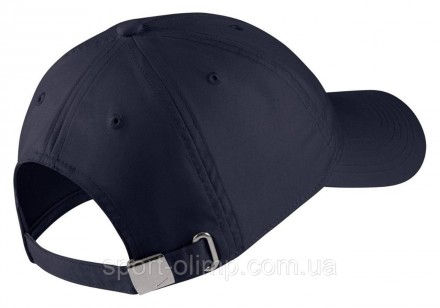 Удобная детская кепка Nike H86 Cap Metal Swoosh Junior navy blue — AV8055-451 в . . фото 3