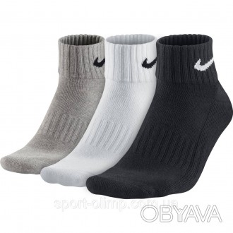 Этот набор носков, состоящий из трех пар изделий, прекрасно подходит для спортив. . фото 1