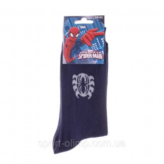Шкарпетки Marvel Spider-Man Araignee 1-pack blue — 93152362-1 з принтом Spider-M. . фото 3