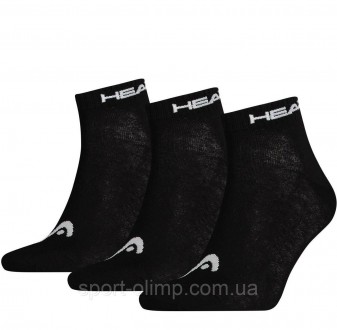 Ці високоякісні шкарпетки Head Sneaker Unisex 3-pack black — 761011001-200 призн. . фото 2