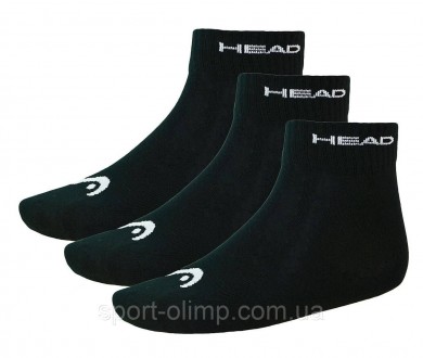 Ці високоякісні шкарпетки Head Sneaker Unisex 3-pack black — 761011001-200 призн. . фото 3
