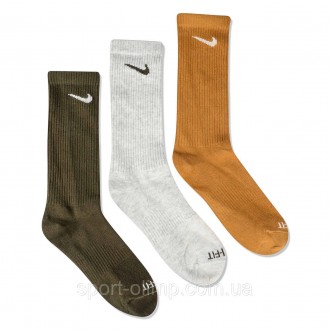 Проведіть тренування зі шкарпетками Nike Everyday Socks. М'яка пряжа з вологовід. . фото 3