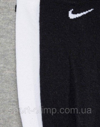 Носки Nike Volue No Show 3-pack black/gray/white — SX2554-901 идеально подойдут . . фото 8