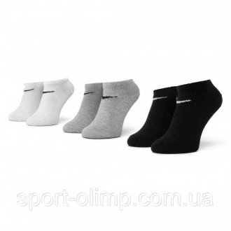 Носки Nike Volue No Show 3-pack black/gray/white — SX2554-901 идеально подойдут . . фото 4