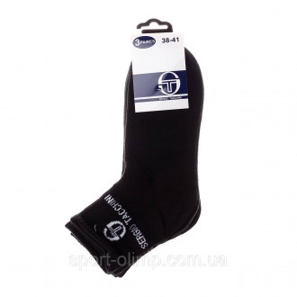 Шкарпетки Sergio Tacchini 3-pack black — 13513006-1 ця модель чудово підійде для. . фото 3