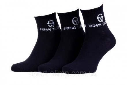 Шкарпетки Sergio Tacchini 3-pack black — 13513006-1 ця модель чудово підійде для. . фото 2