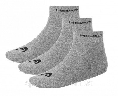 Ці високоякісні шкарпетки Head Sneaker Unisex 3-pack gray — 761011001-400 призна. . фото 6